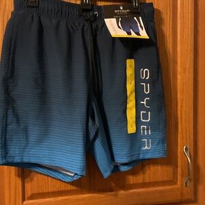 NWT men’s spyder swim trunks size small